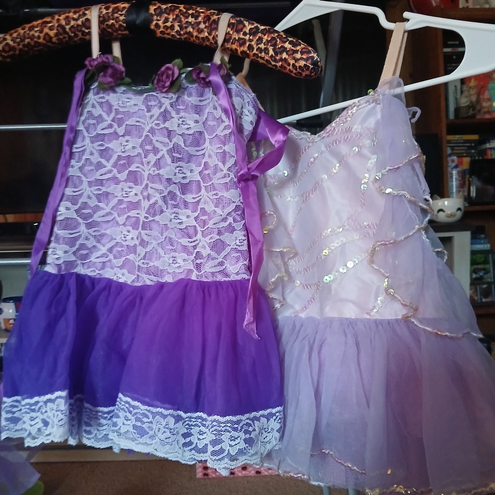 Unlisted Purple and Lavender Kids Dance Costume Set